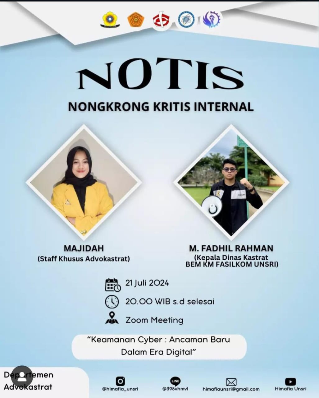 NOTIS : Nongkrong Kritis Internal